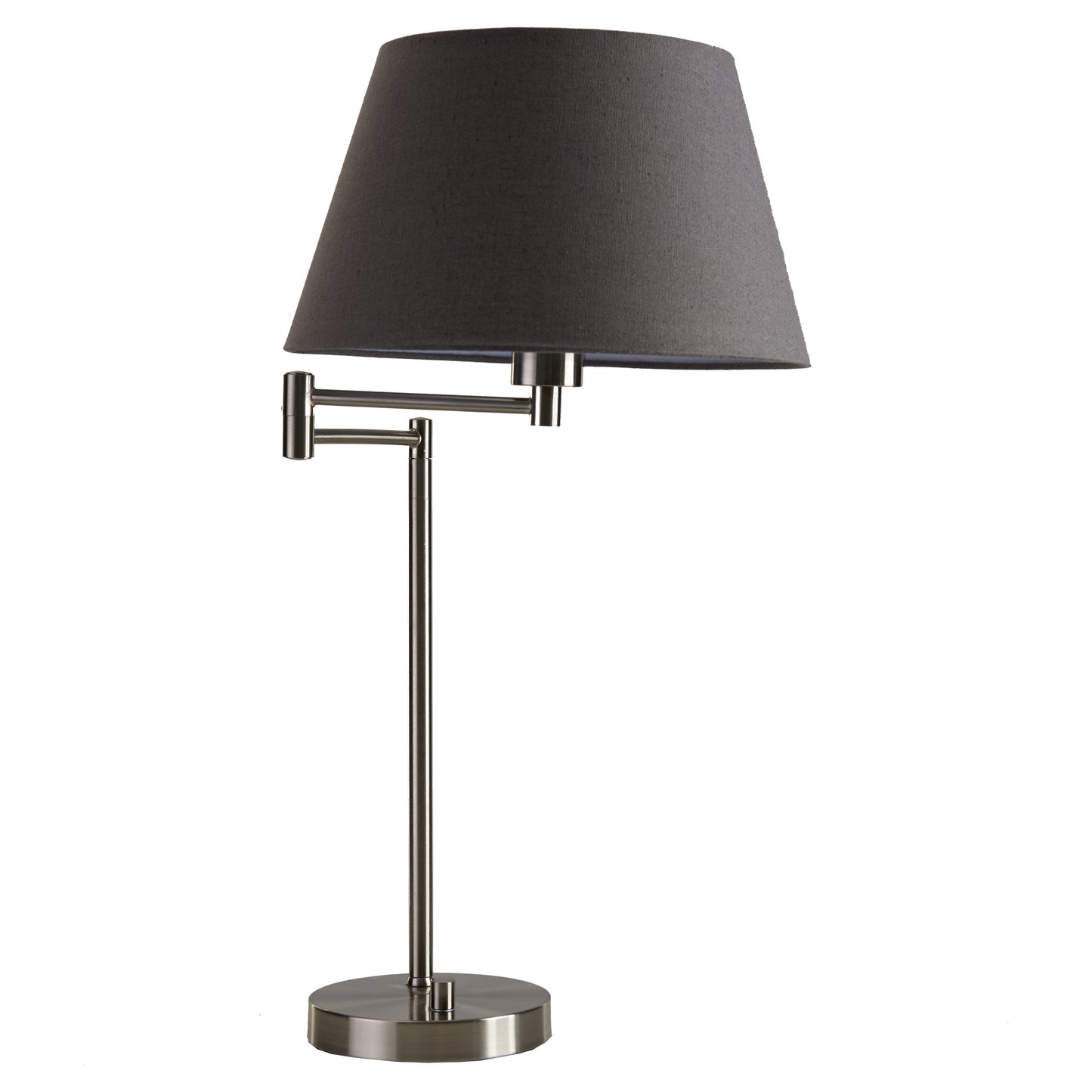 Swing bordlampe u/skjerm stål