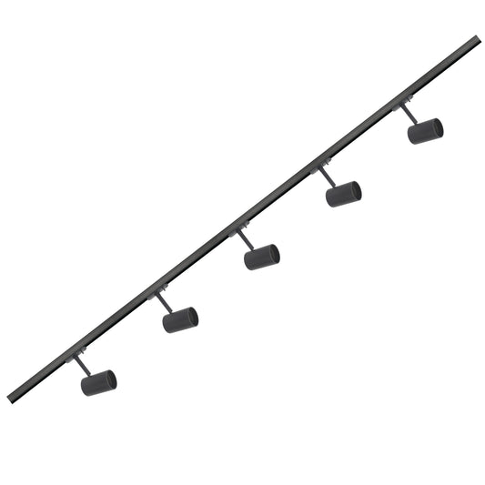 Titan 5-lys skinnepakke sort