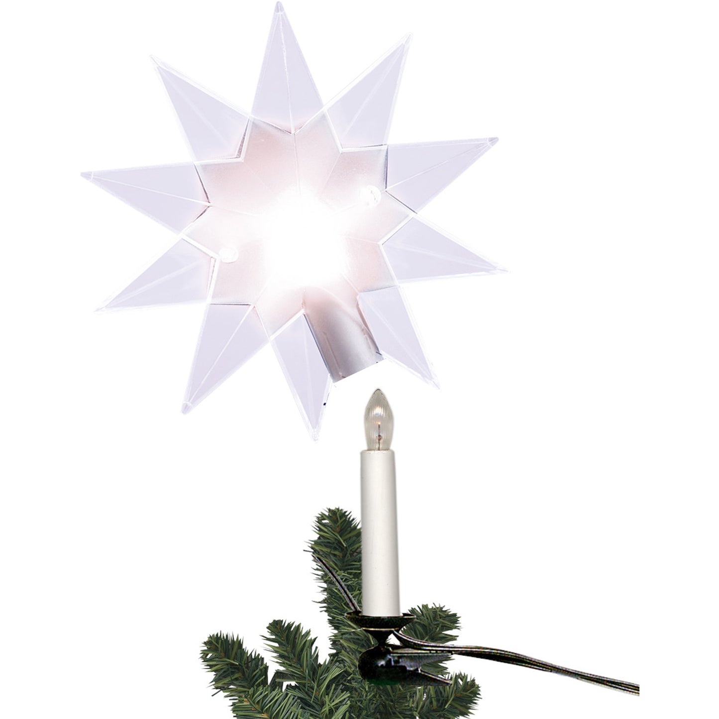 Toppstjerne klar/matt