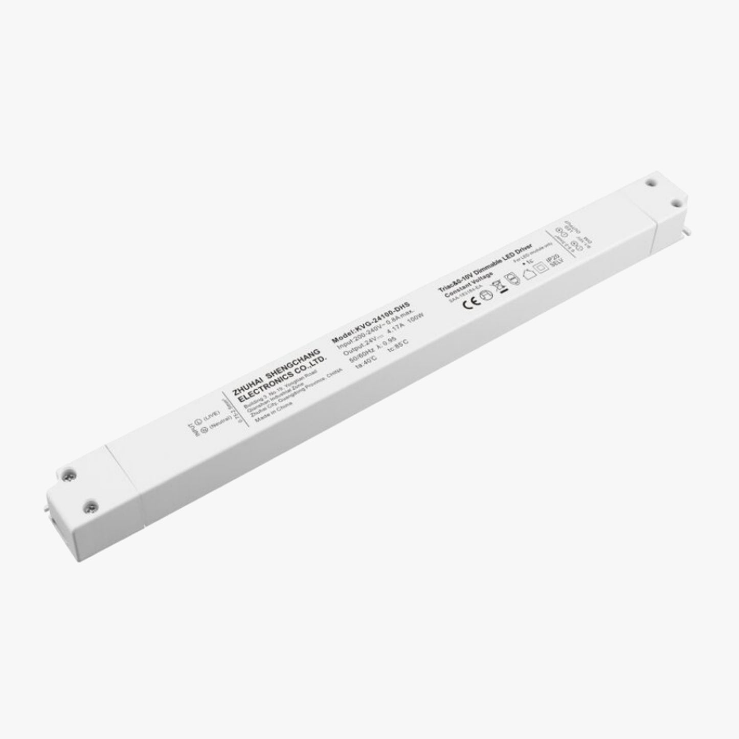 MicroLine SC Power LED trafo 100W 24V dimbar