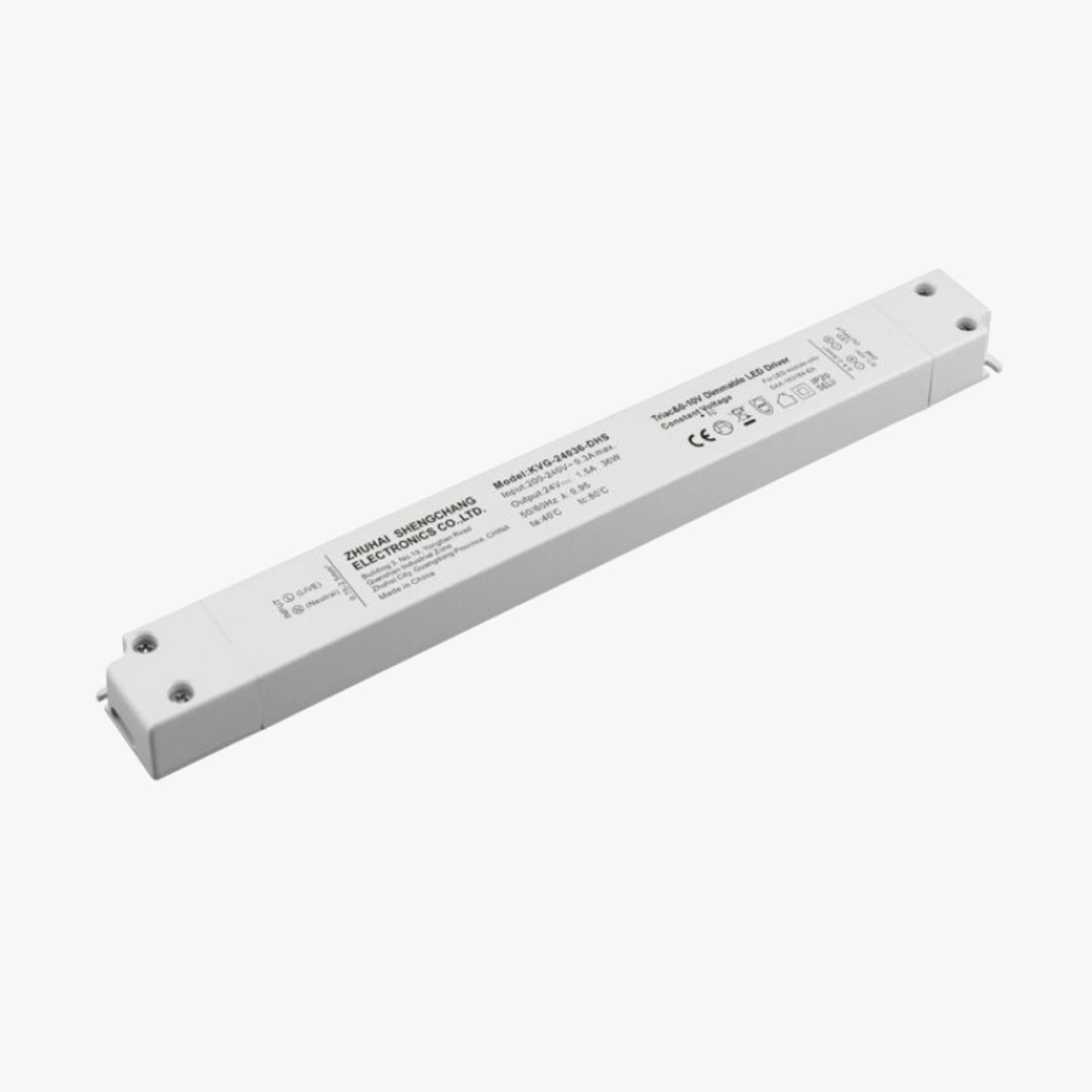 MicroLine SC Power LED trafo 36W 24V dimbar