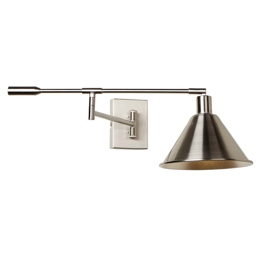 Tripoli vegglampe stål