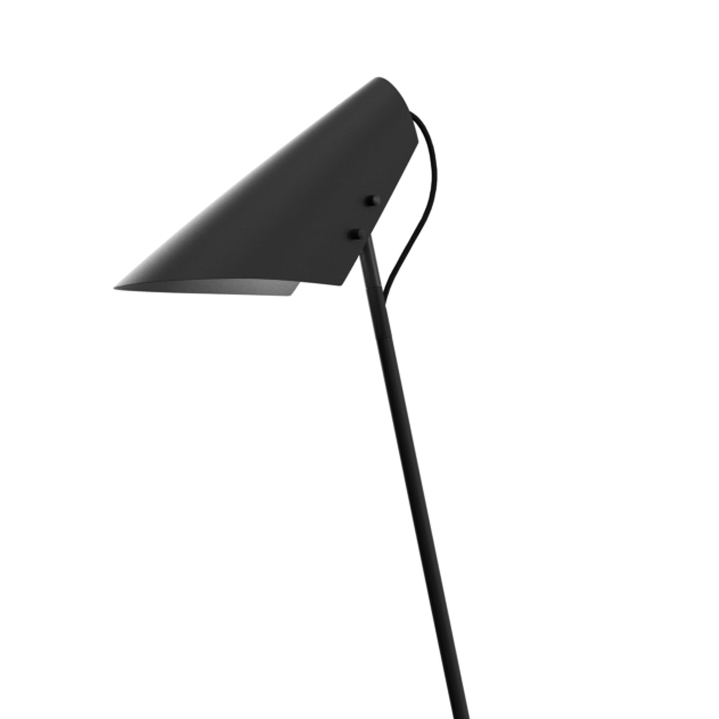 Vincent gulvlampe sort