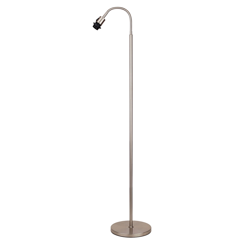 Sandvik gulvlampe u/skjerm satin