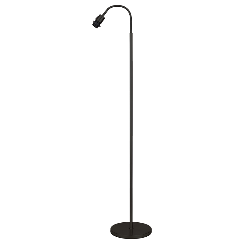 Sandvik gulvlampe u/skjerm sort