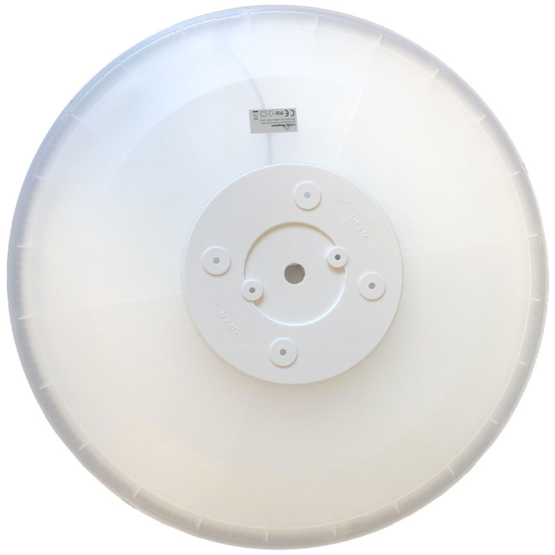 Oda LED plafond stor hvit 3-step dim