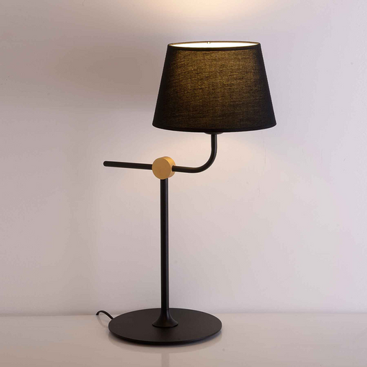 Sortland bordlampe sort