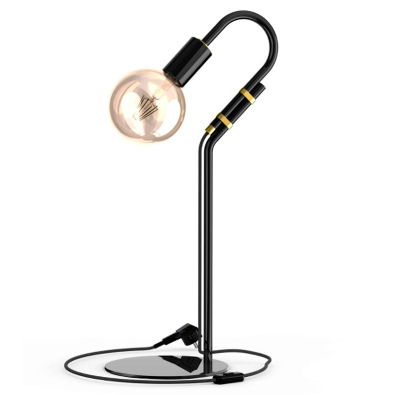 Madagaskar bordlampe sort