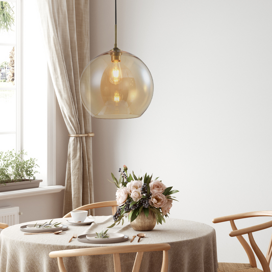 Skotbu takpendel amber