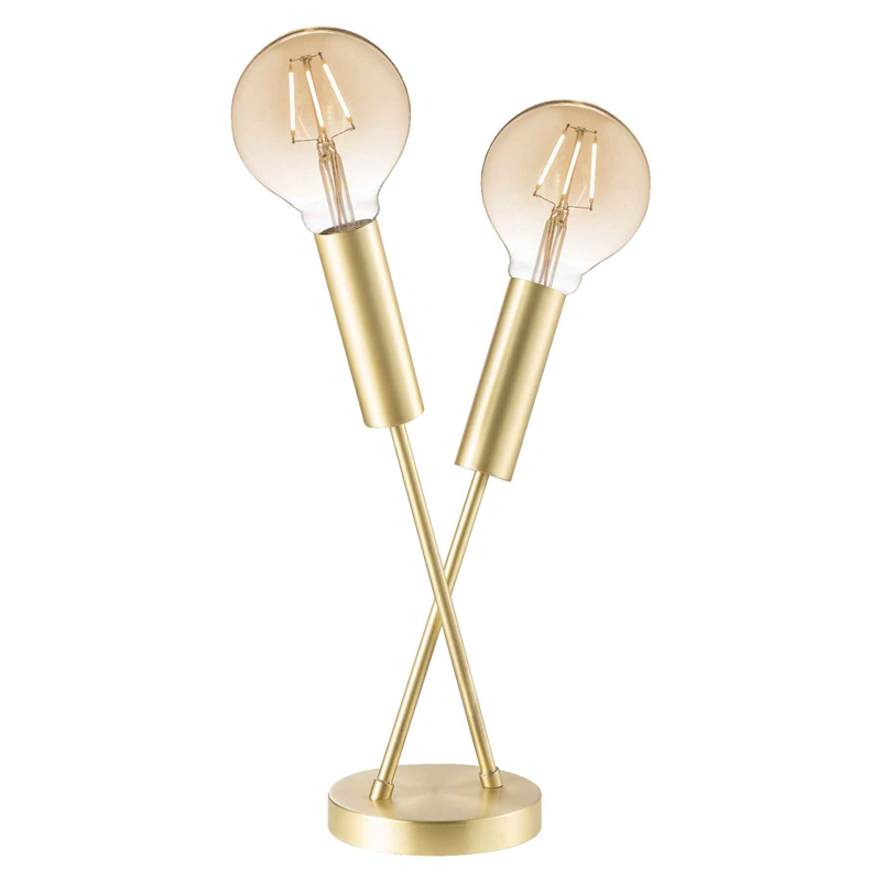 Hudson bordlampe messing