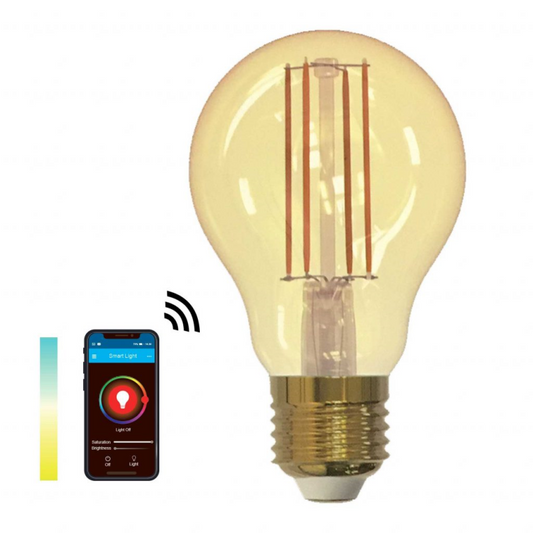 SMART LIGHT WIFI CCT E27 normal amber