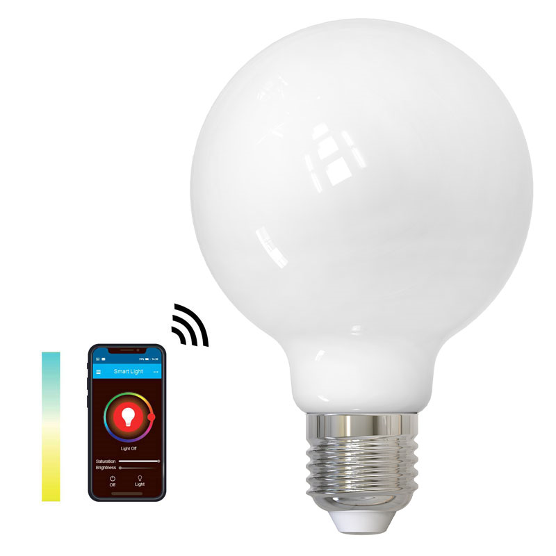 SMART LIGHT WIFI CCT globe opal Ø80mm