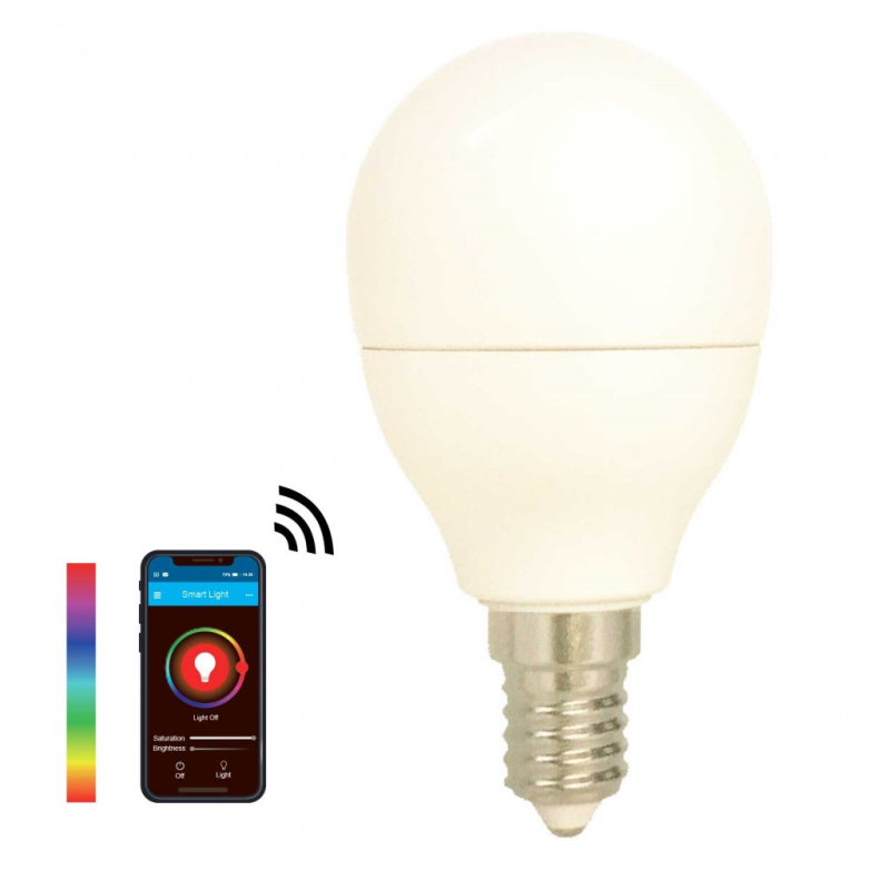SMART LIGHT WIFI RGB E14 illum hvit 2700-6500K