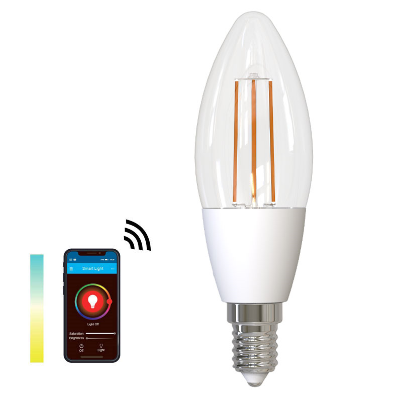 SMART LIGHT WIFI CCT E14 mignon klar
