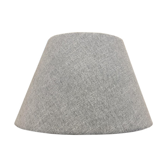 Straight skjerm 26cm lysegrå
