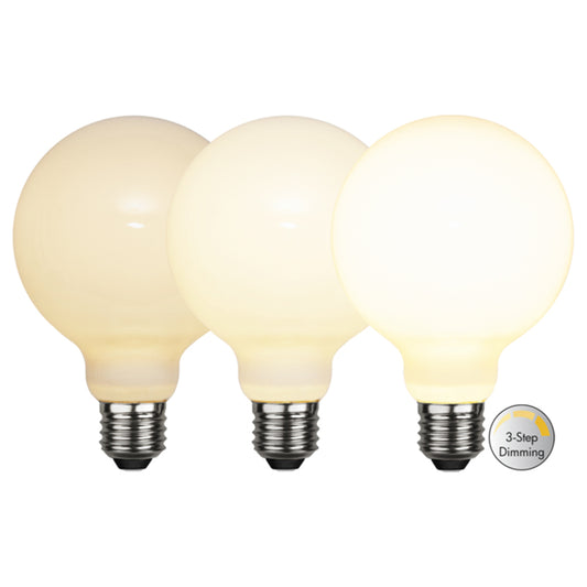 Star LED globe opal Ø95mm 7.5W 3-step dim