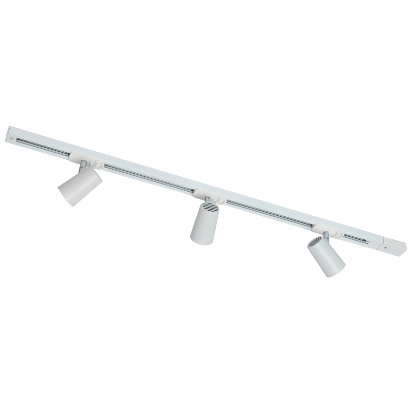 Trackline conic 3-lys skinnepakke 1m hvit