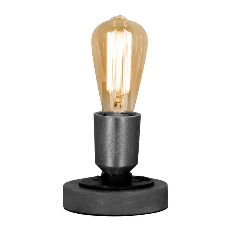 Sigill bordlampe tinn/grå