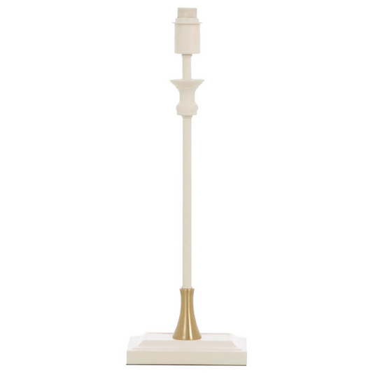 Tilly bordlampe u/skjerm hvit