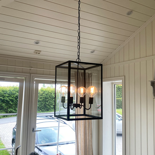 Venezia 4-lys pendel sort