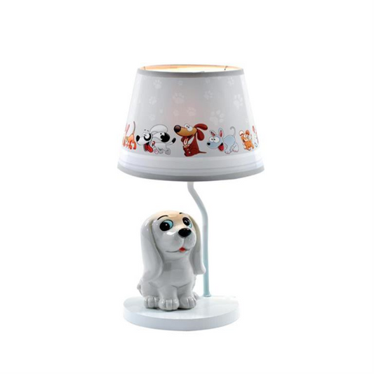 Hund bordlampe multi