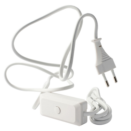 EGANT ledningsdimmer LED 3-60W hvit m/ledn+støp