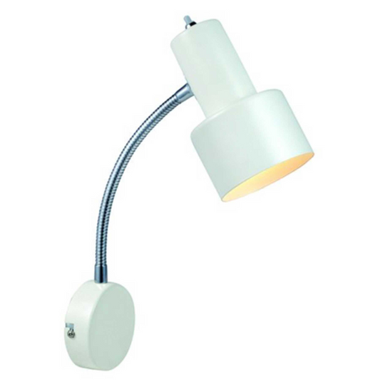 Glommen vegglampe hvit