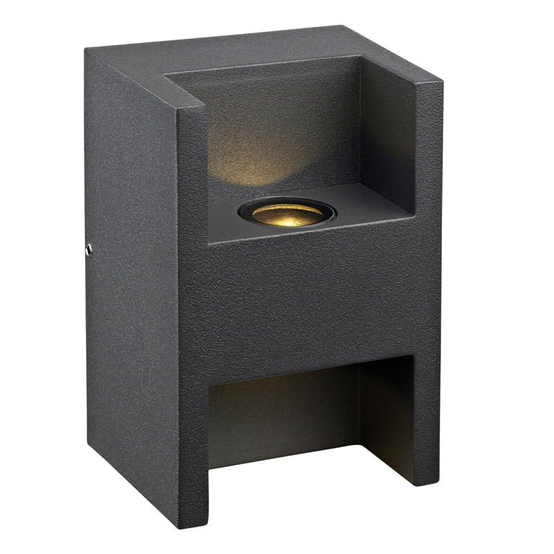 Throne LED utelampe vegg antrasitt