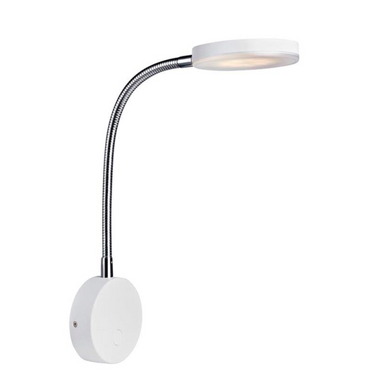 Flex LED veggspot hvit