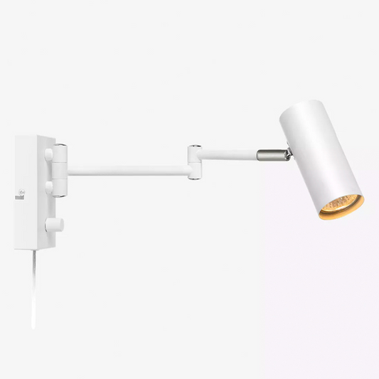 Torino veggspot hvit m/dim