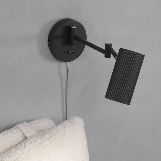 Costilla vegglampe grå