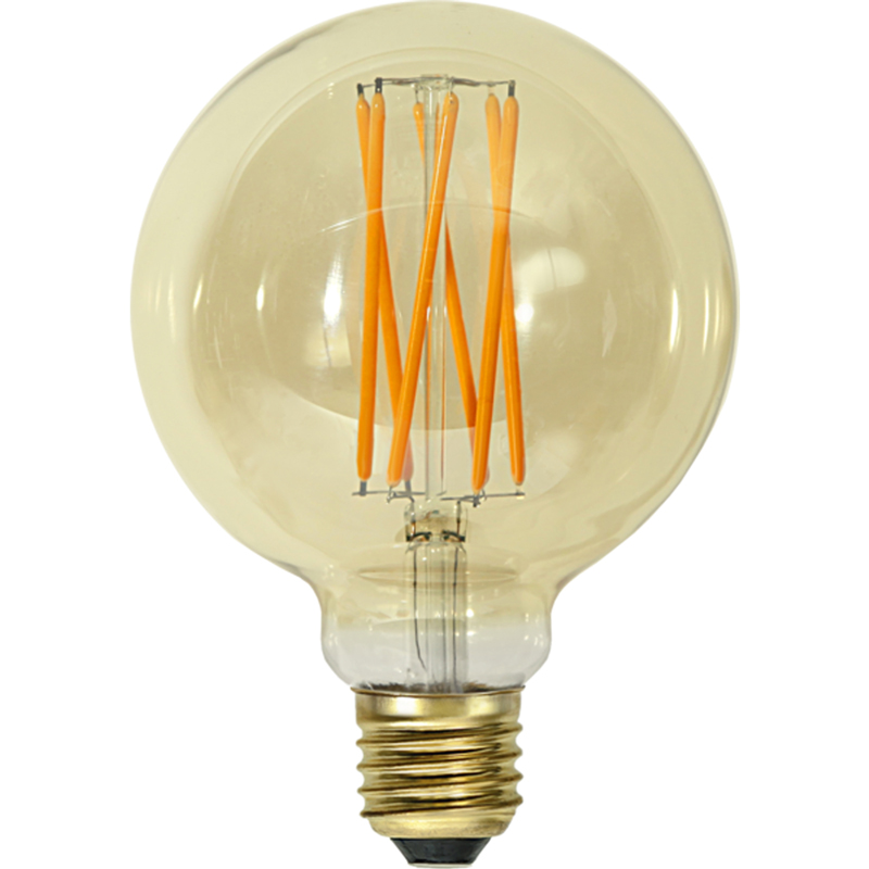 Star LED globe vintage gull Ø95mm 3.7W dimbar