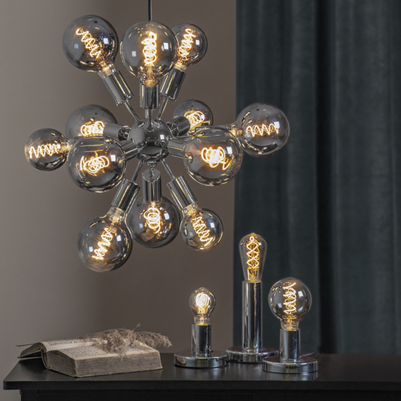 Star LED E27 normal sotet spiral 3.7W dimbar