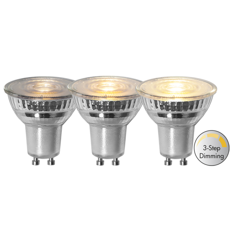 Star LED GU10 4.4W 3-step dim