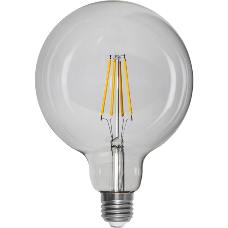 Star LED globe klar Ø125mm 7.5W dimbar