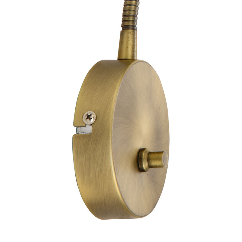 Sandnes vegglampe antikk m/dim