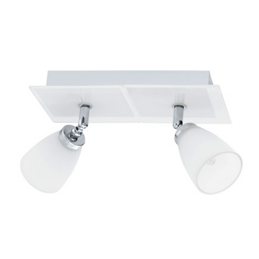 Katoro 2-lys veggspot hvit