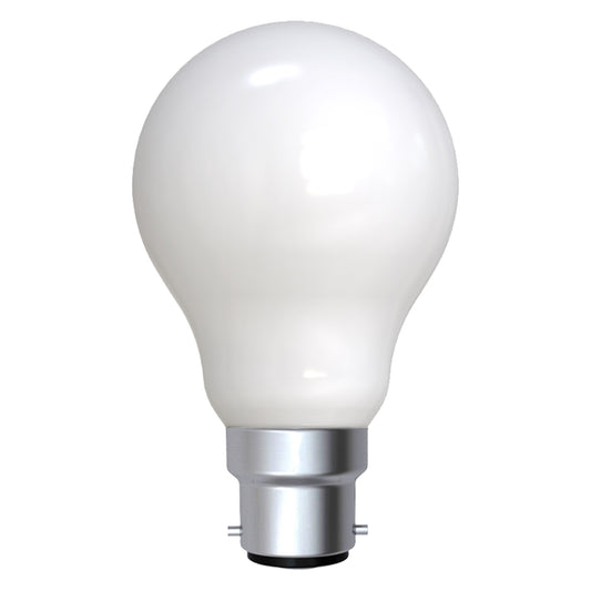 LM LED B22 normal opal 7.5W dimbar