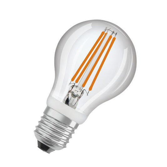 Osram LED E27 normal klar 7.3W m/bev.sensor