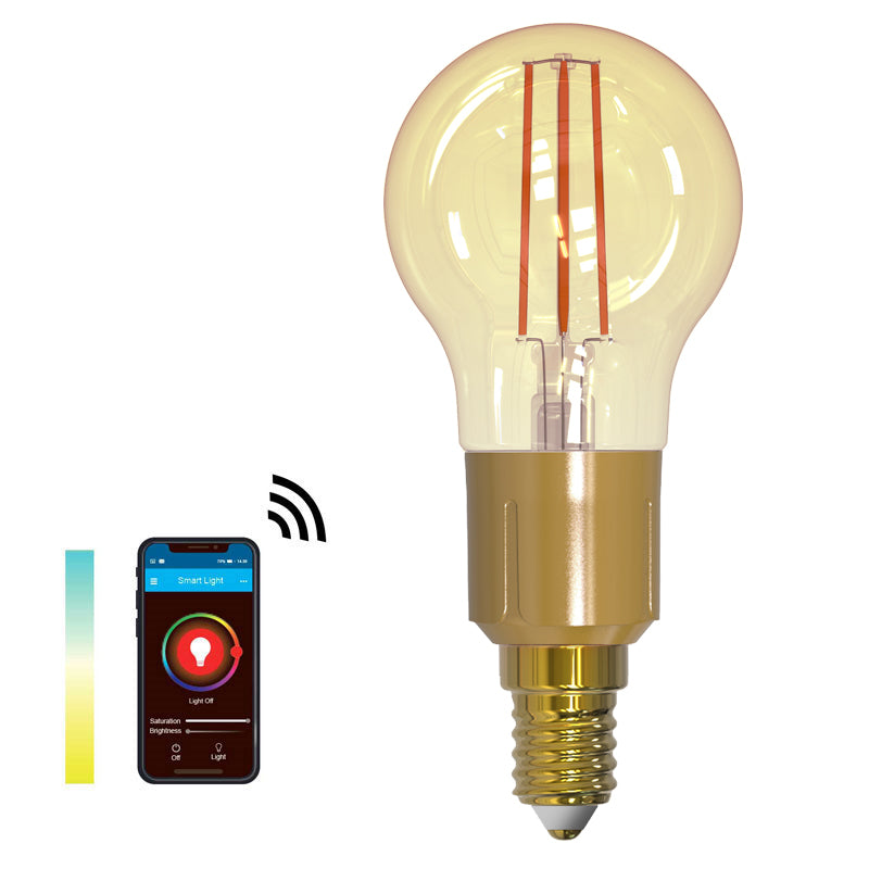 SMART LIGHT WIFI CCT E14 illum amber
