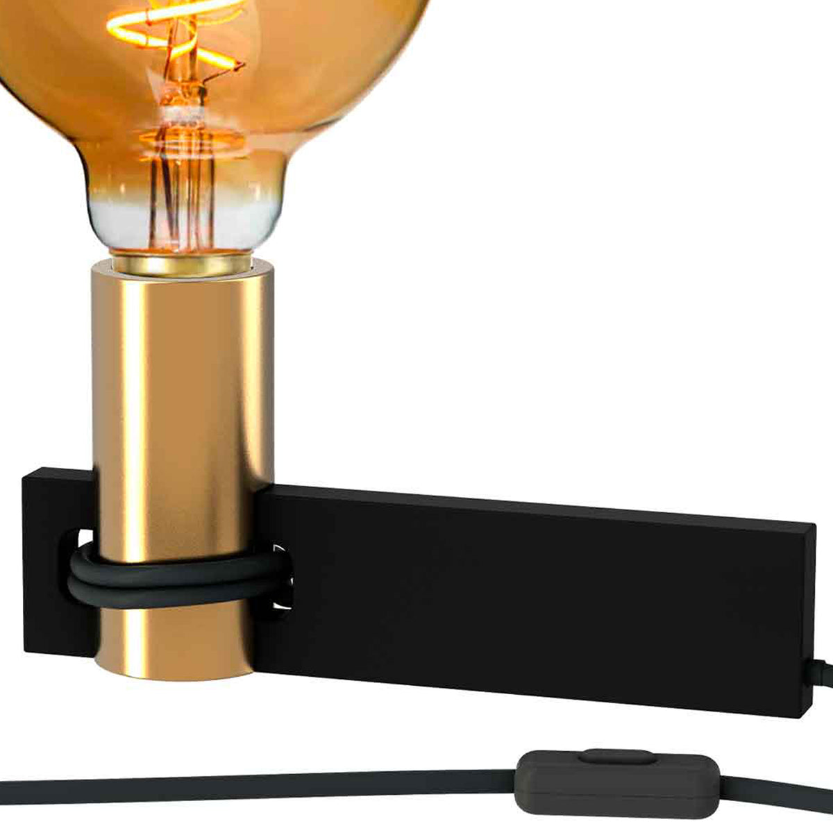 Versaille bordlampe messing