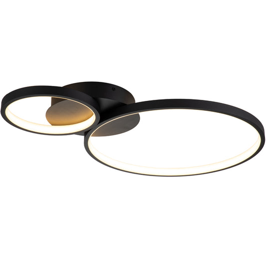 Aberdeen LED taklampe liten sort