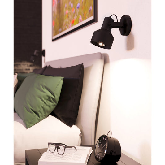 Casibare vegglampe sort