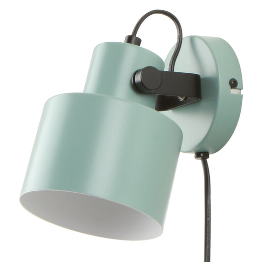 Miami vegglampe turkis