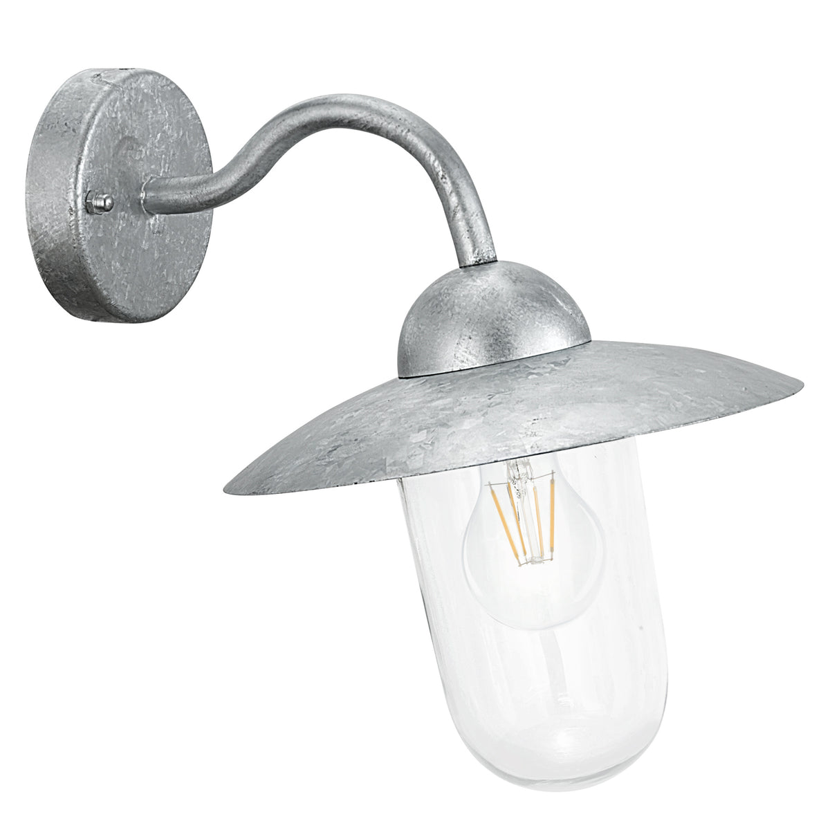 Milton utelampe vegg sink