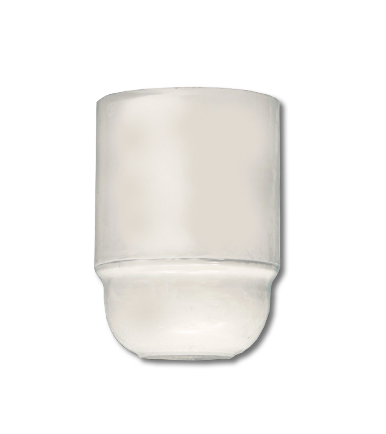 Normalholder E27 u/bryter hvit