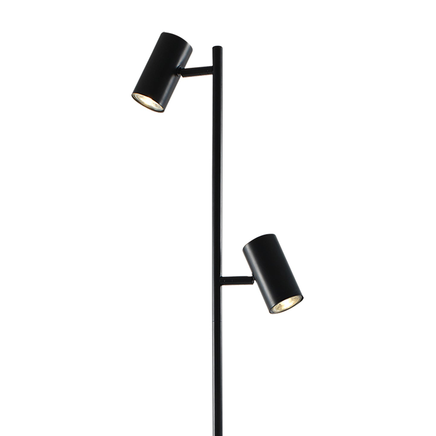 Stockholm 2-lys LED gulvspot sort