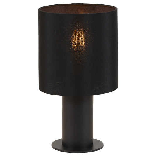 Torino bordlampe sort