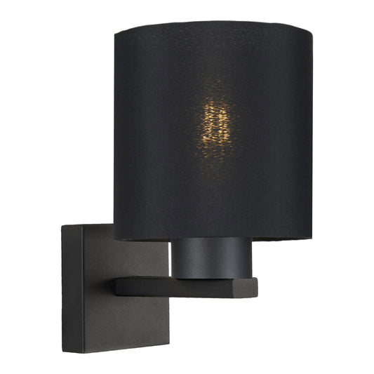 Torino vegglampe sort