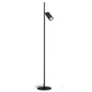 Oz mini K1 gulvlampe sort/bronse